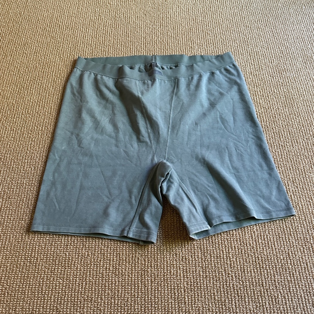 Skims Blue Chalk Outdoor Basics Bike Shorts, Size 4X NWT
